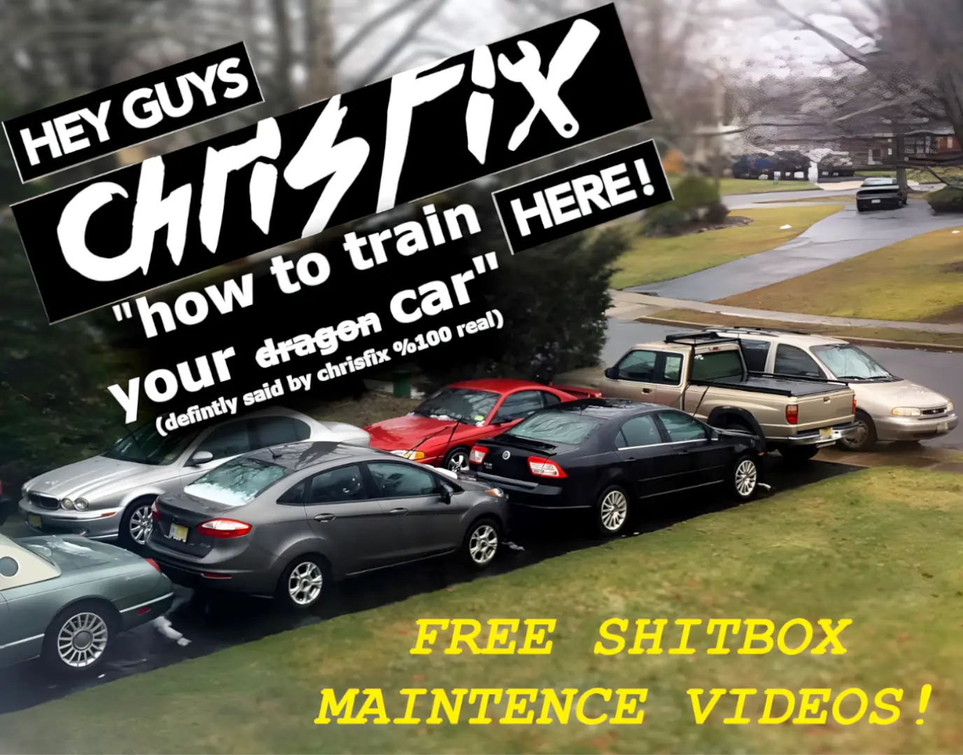 Free shitbox maintenance videos: ChrisFix on YouTube